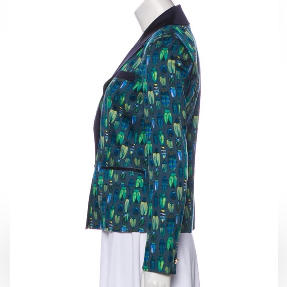Tory Burch Printed Blazer - Picture 2 of 4